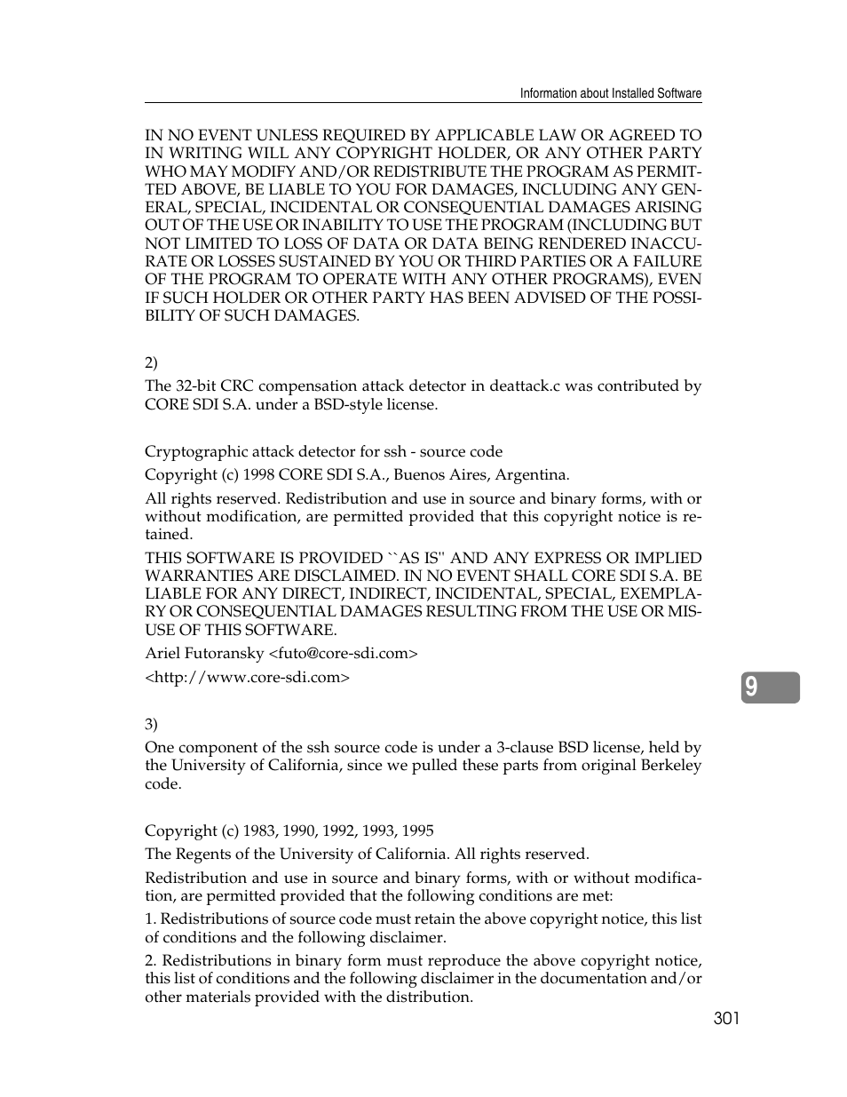 Ricoh Aficio ISC 615G User Manual | Page 309 / 318