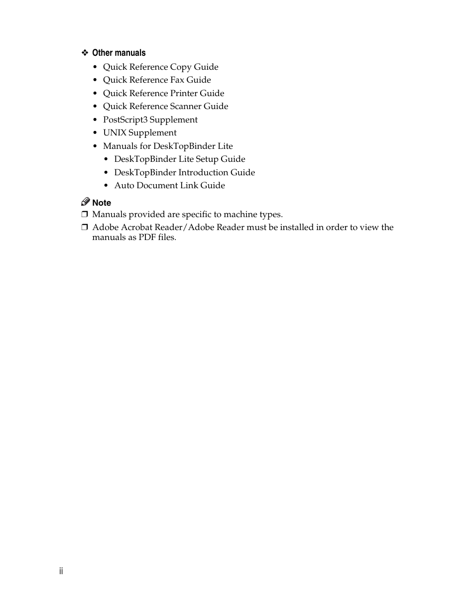 Ricoh Aficio ISC 615G User Manual | Page 4 / 318