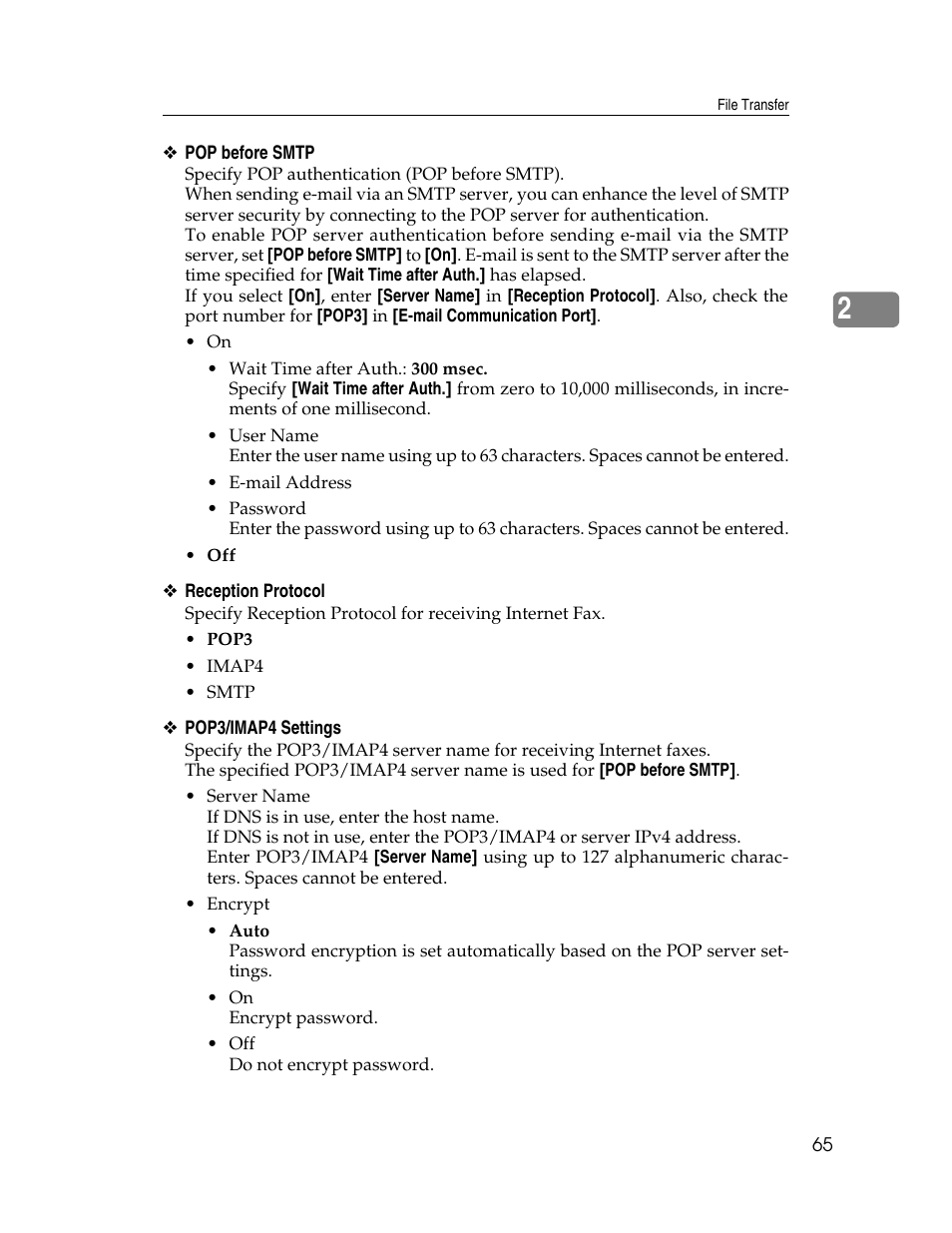 Ricoh Aficio ISC 615G User Manual | Page 73 / 318