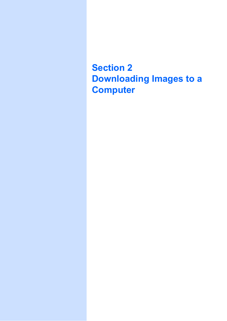 Section 2 downloading images to a computer, Section 2 downloading images to a com, Puter | Ricoh Caplio RX User Manual | Page 153 / 183