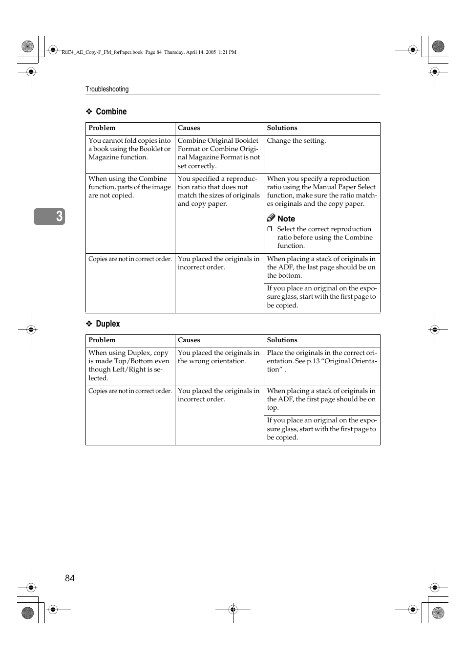 Ricoh Aficio 3025 User Manual | Page 94 / 136