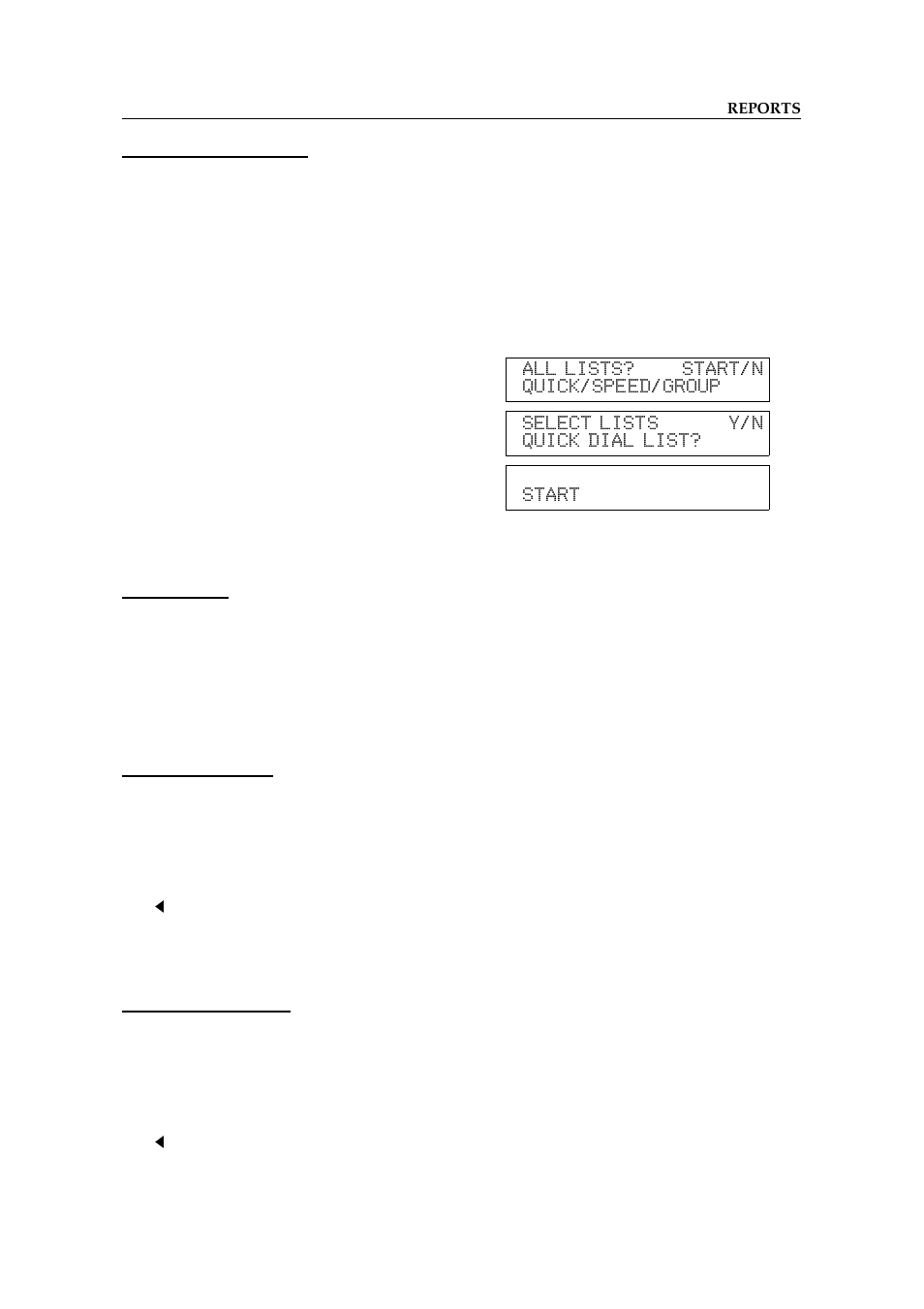 Telephone number list, Program list, Personal code list | Special terminal list | Ricoh 2400L User Manual | Page 133 / 926