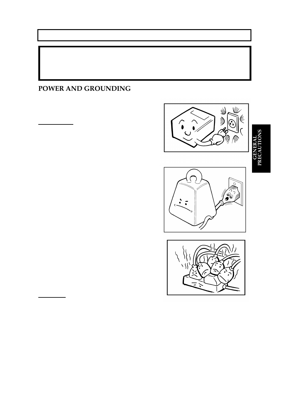 General precautions, Power and grounding, Power supply | Grounding | Ricoh 2400L User Manual | Page 16 / 926