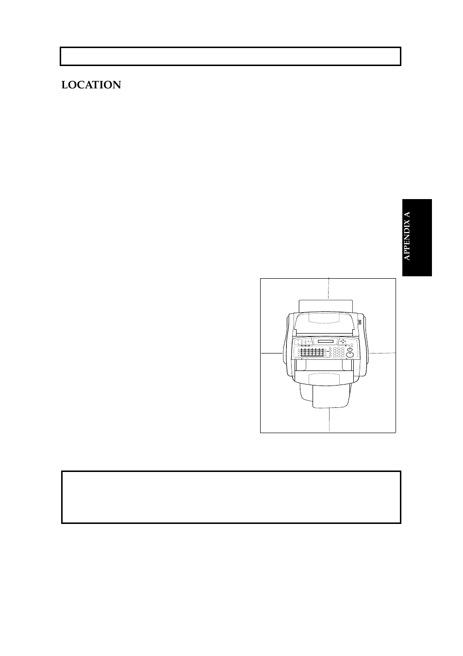 Location, Appendix a installation and initial settings | Ricoh 2400L User Manual | Page 172 / 926