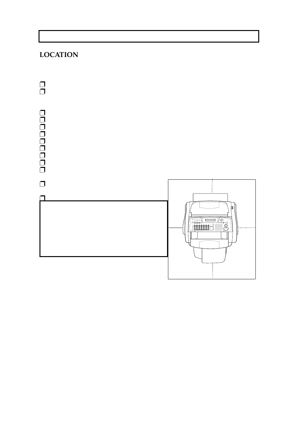 Installing the machine, Location | Ricoh 2400L User Manual | Page 241 / 926