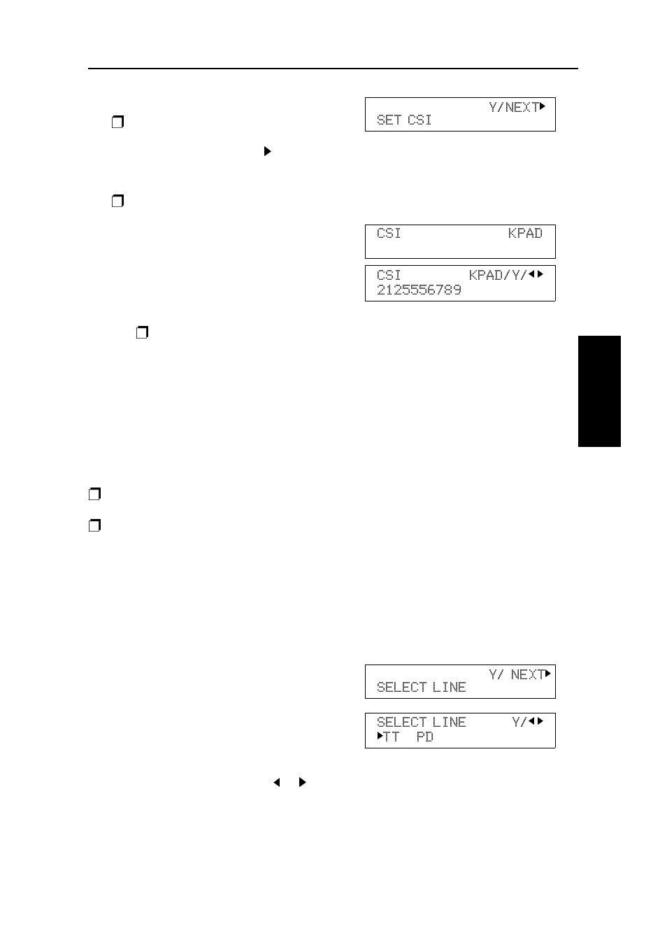 Telephone line type | Ricoh 2400L User Manual | Page 258 / 926