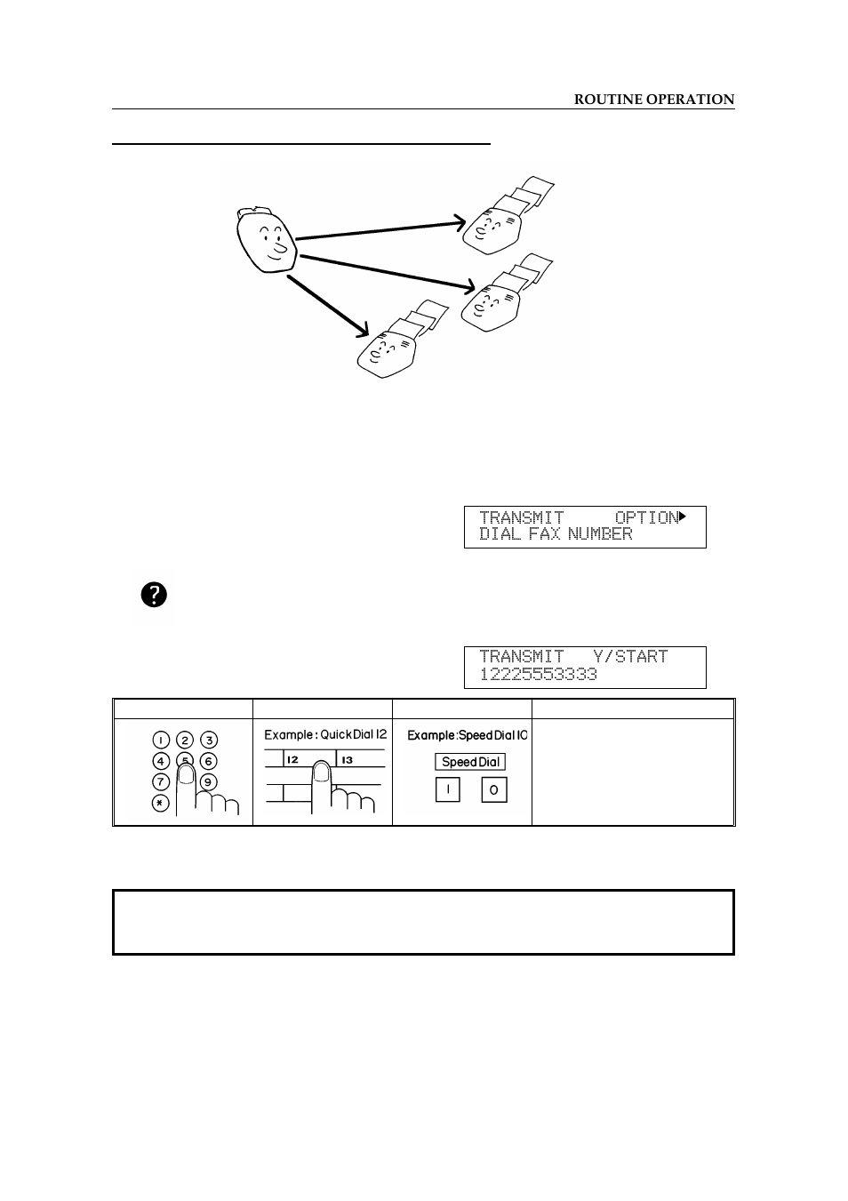 Sending to more than one location (broadcasting) | Ricoh 2400L User Manual | Page 29 / 926