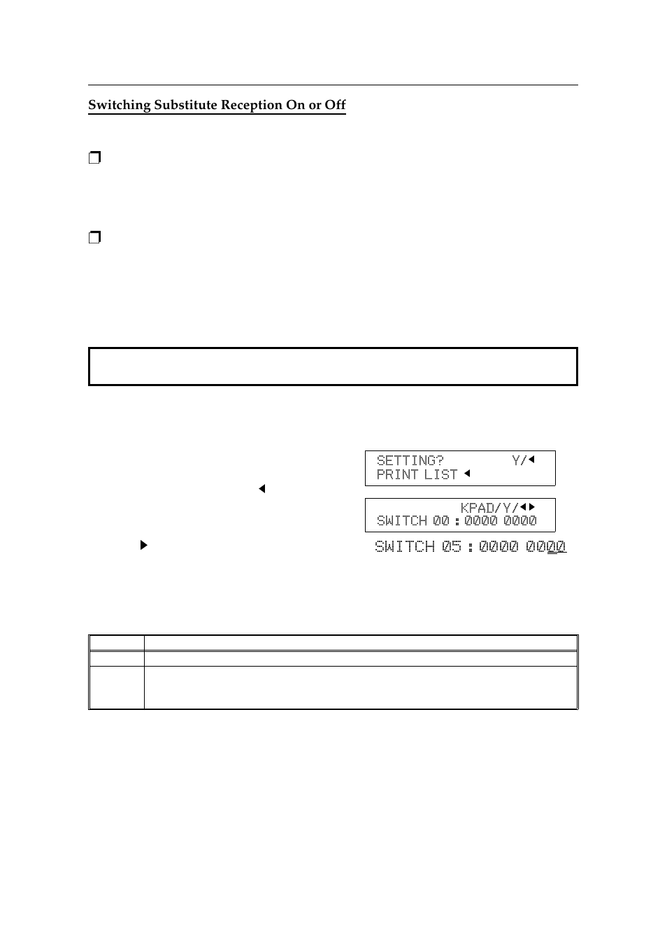 Switching substitute reception on or off | Ricoh 2400L User Manual | Page 300 / 926