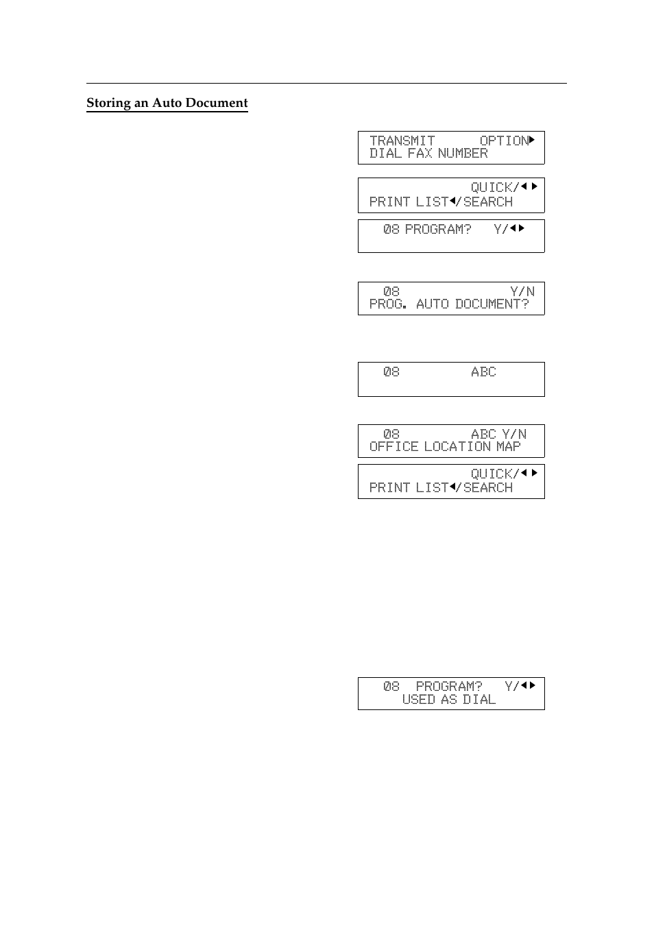 Storing an auto document | Ricoh 2400L User Manual | Page 320 / 926