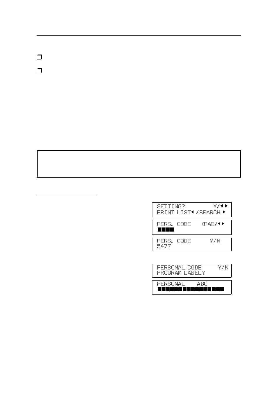 Storing a personal code | Ricoh 2400L User Manual | Page 324 / 926