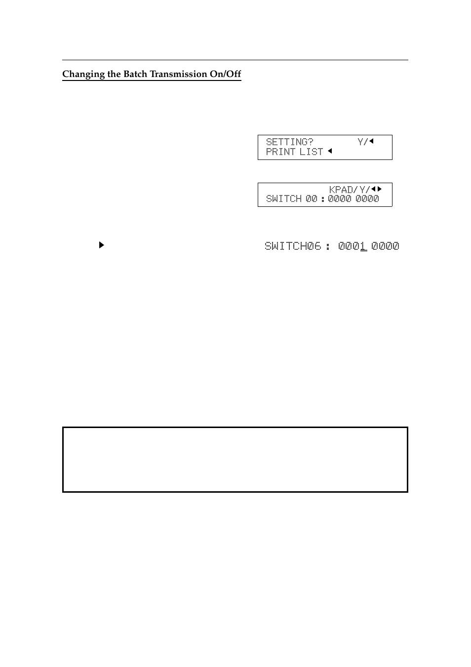 Changing the batch transmission on/off, Well log transmission | Ricoh 2400L User Manual | Page 336 / 926