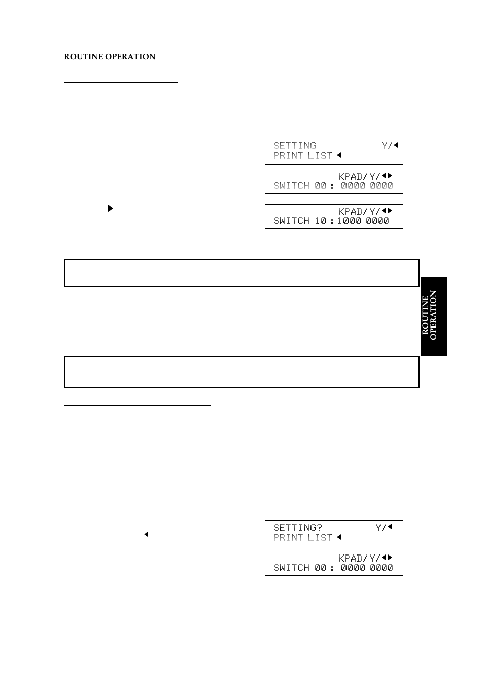 Selecting the halftone type, Home position setting adjustments | Ricoh 2400L User Manual | Page 34 / 926