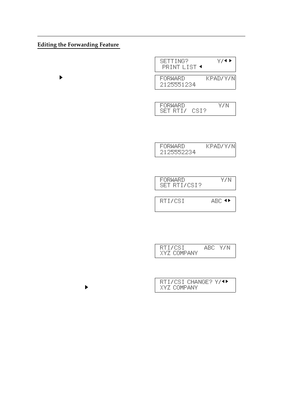 Editing the forwarding feature | Ricoh 2400L User Manual | Page 352 / 926