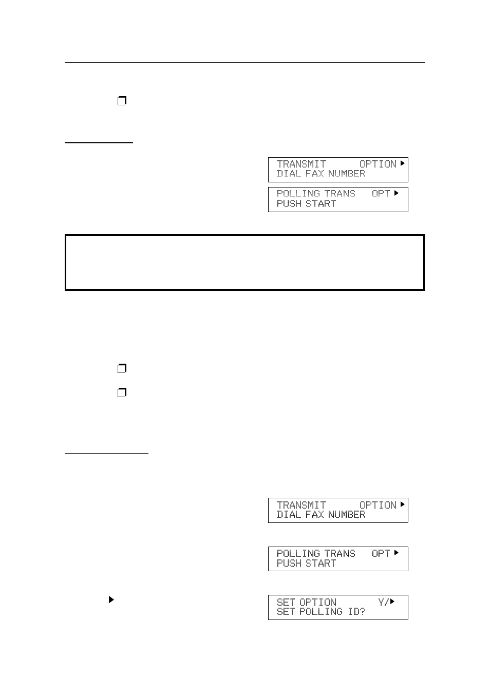 Secured polling, St ored id over ride | Ricoh 2400L User Manual | Page 370 / 926