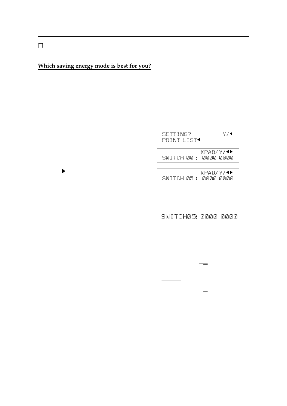 Which saving energy mode is best for you | Ricoh 2400L User Manual | Page 378 / 926