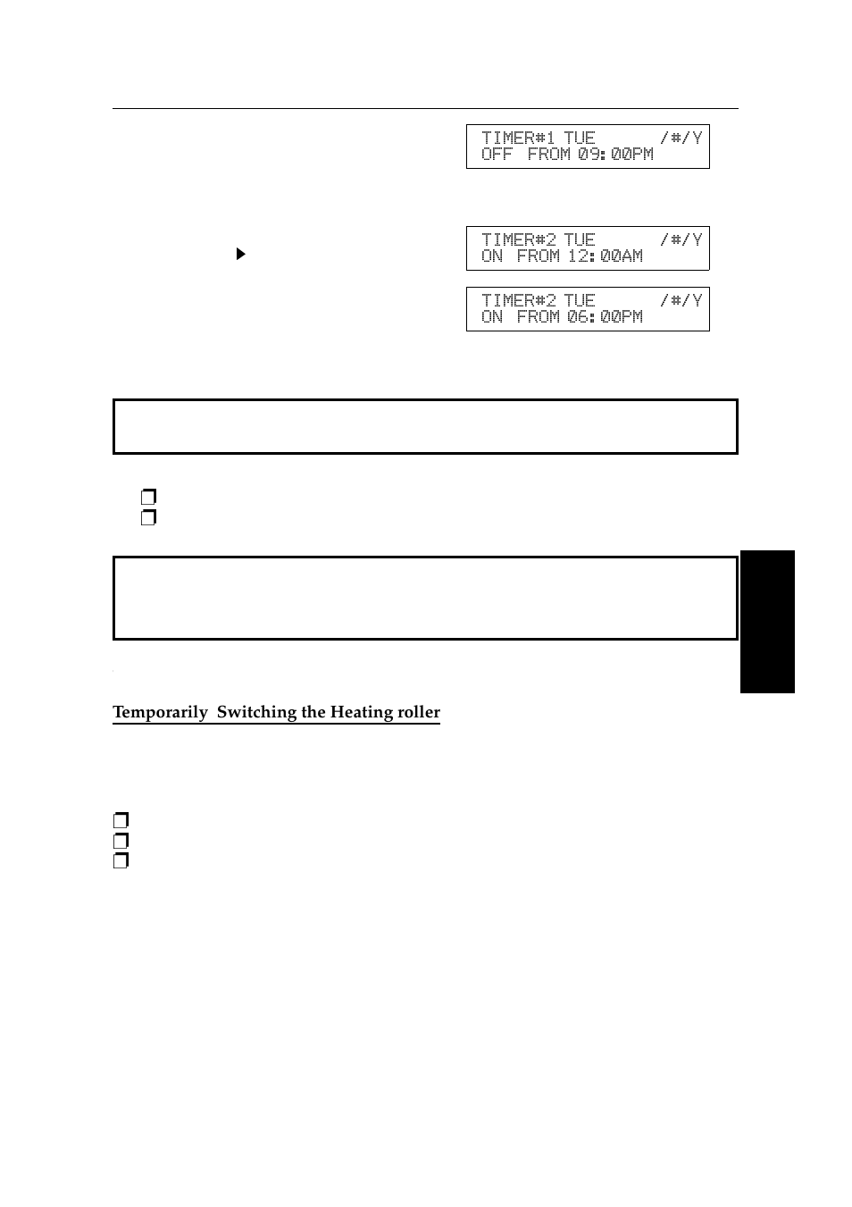 Temporarily switching the heating roller | Ricoh 2400L User Manual | Page 381 / 926