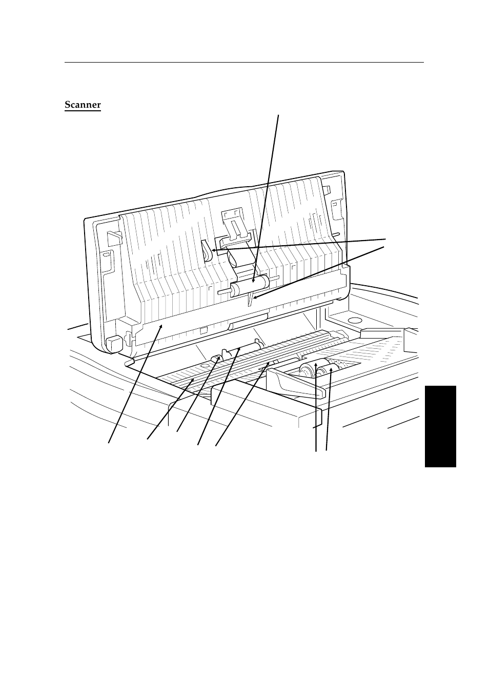 User maintenance procedure of cleaning, Scanner | Ricoh 2400L User Manual | Page 405 / 926