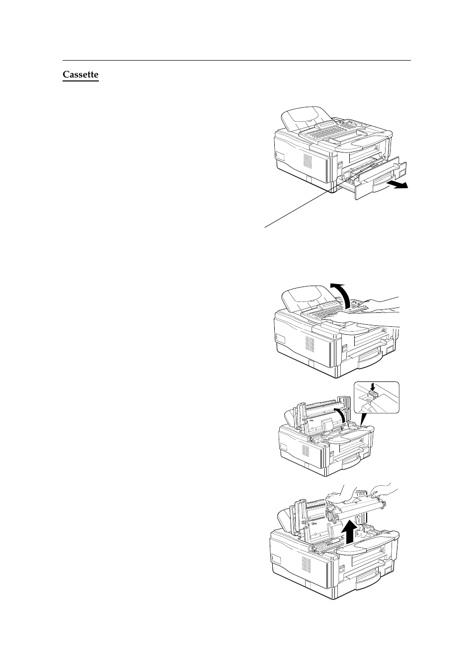 Cassette, Cleaning the corona wire | Ricoh 2400L User Manual | Page 408 / 926