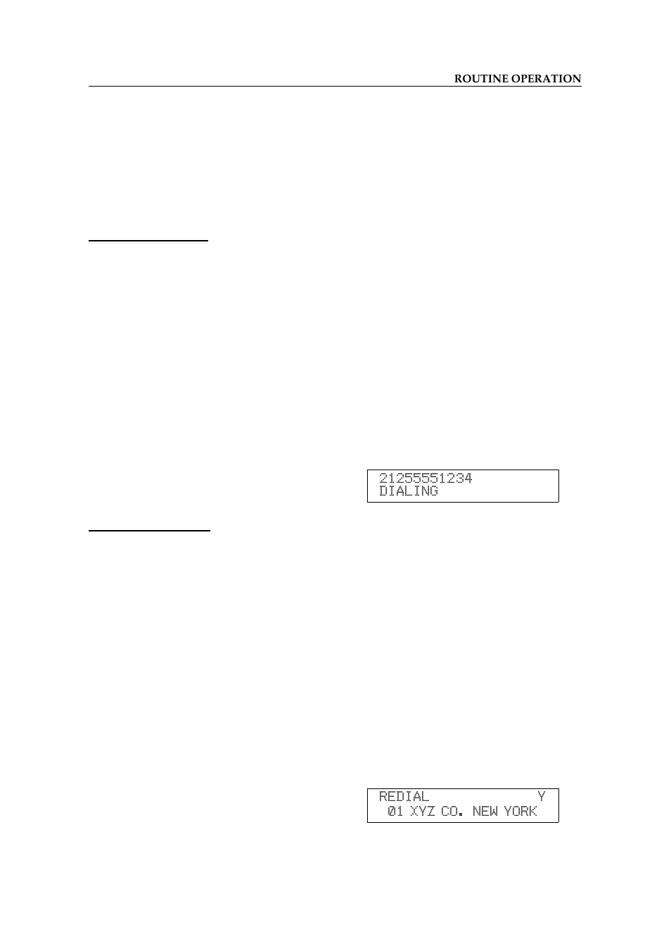 Redialing, Automatic redialing, Using the redial key | Ricoh 2400L User Manual | Page 43 / 926