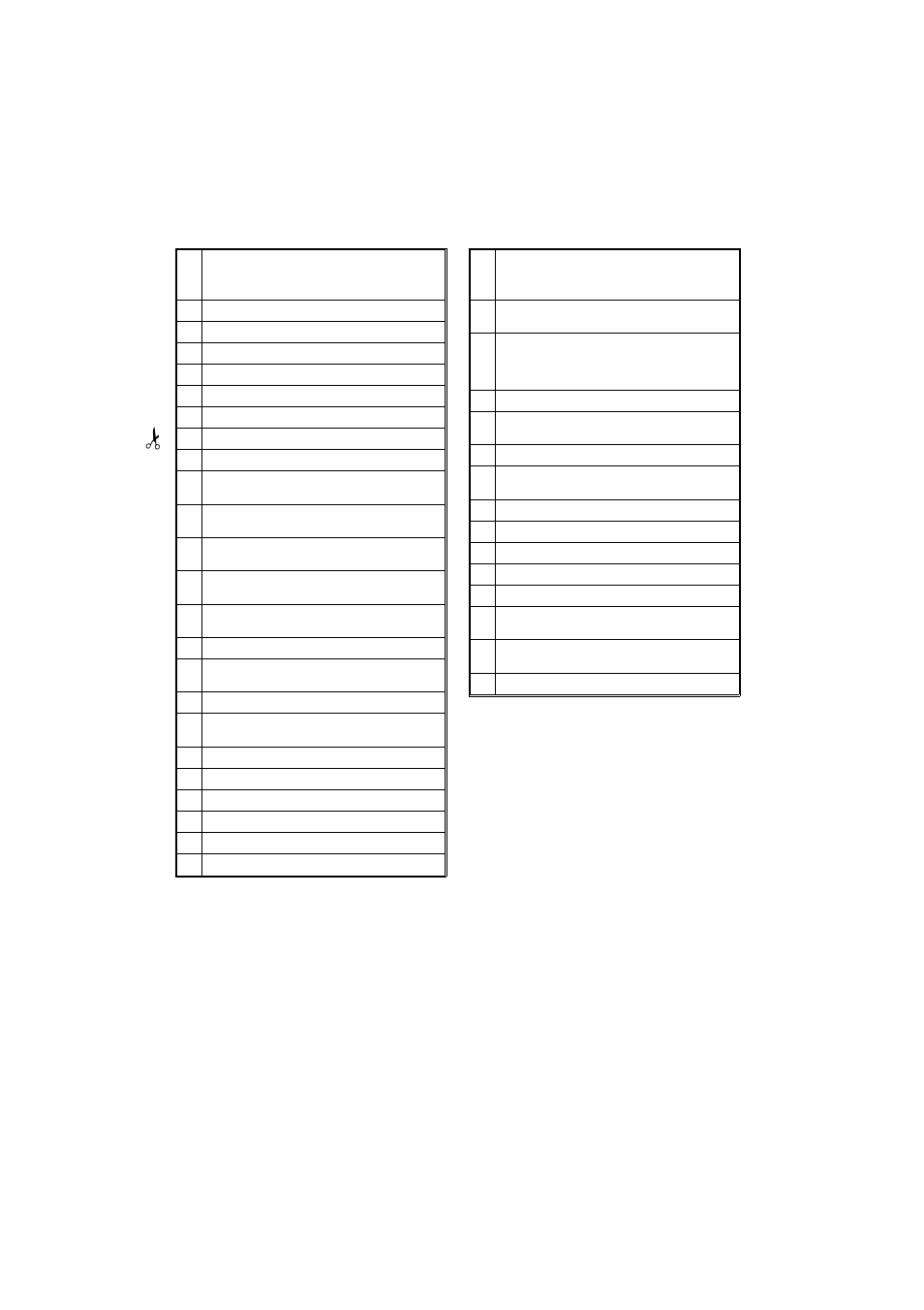 Quick reference card, Function list, No function | Ricoh 2400L User Manual | Page 444 / 926