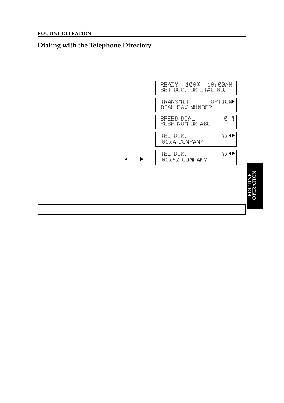 Dialing with the telephone directory | Ricoh 2400L User Manual | Page 483 / 926