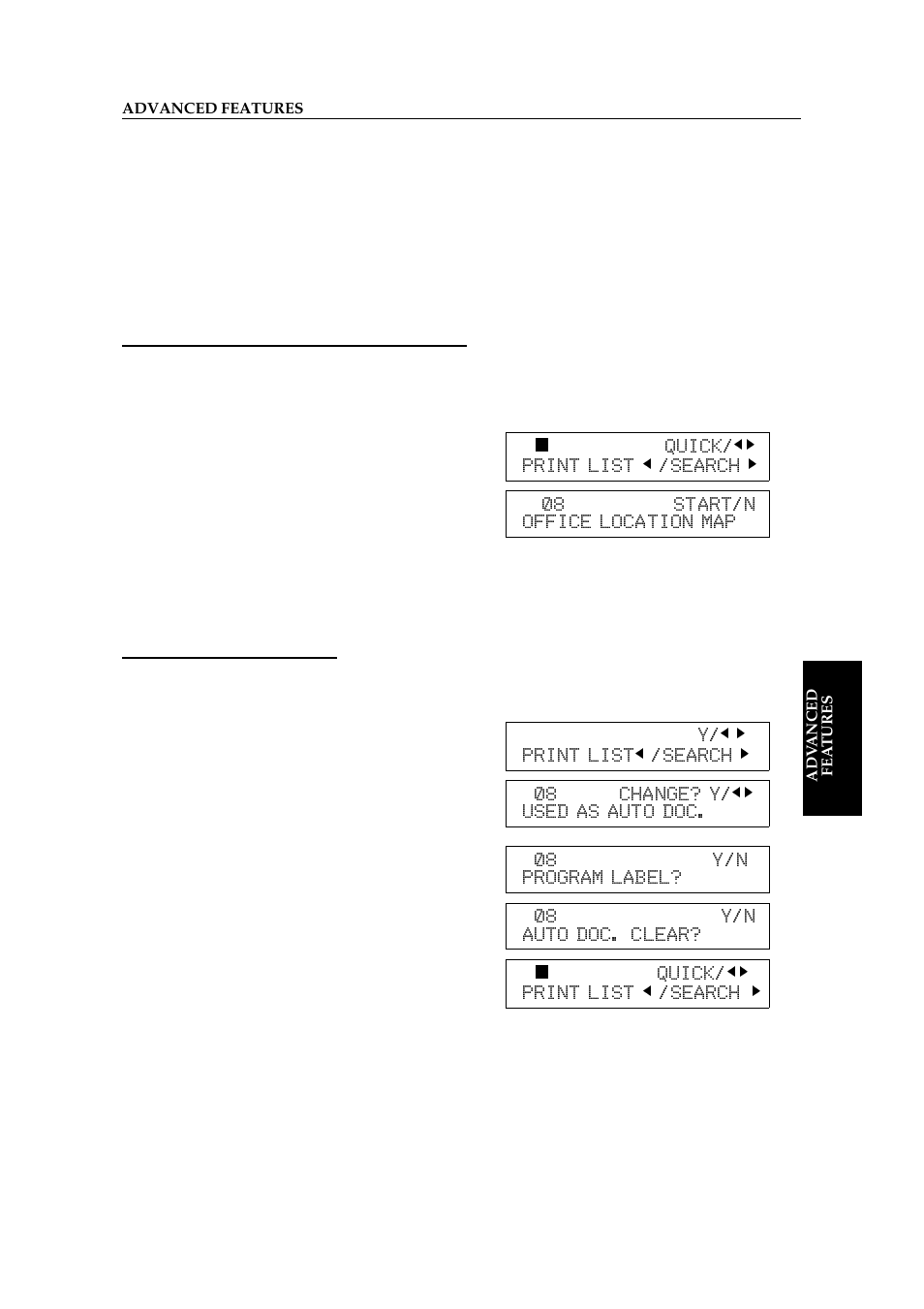 Printing the contents of an auto document, Erasing an auto document | Ricoh 2400L User Manual | Page 513 / 926