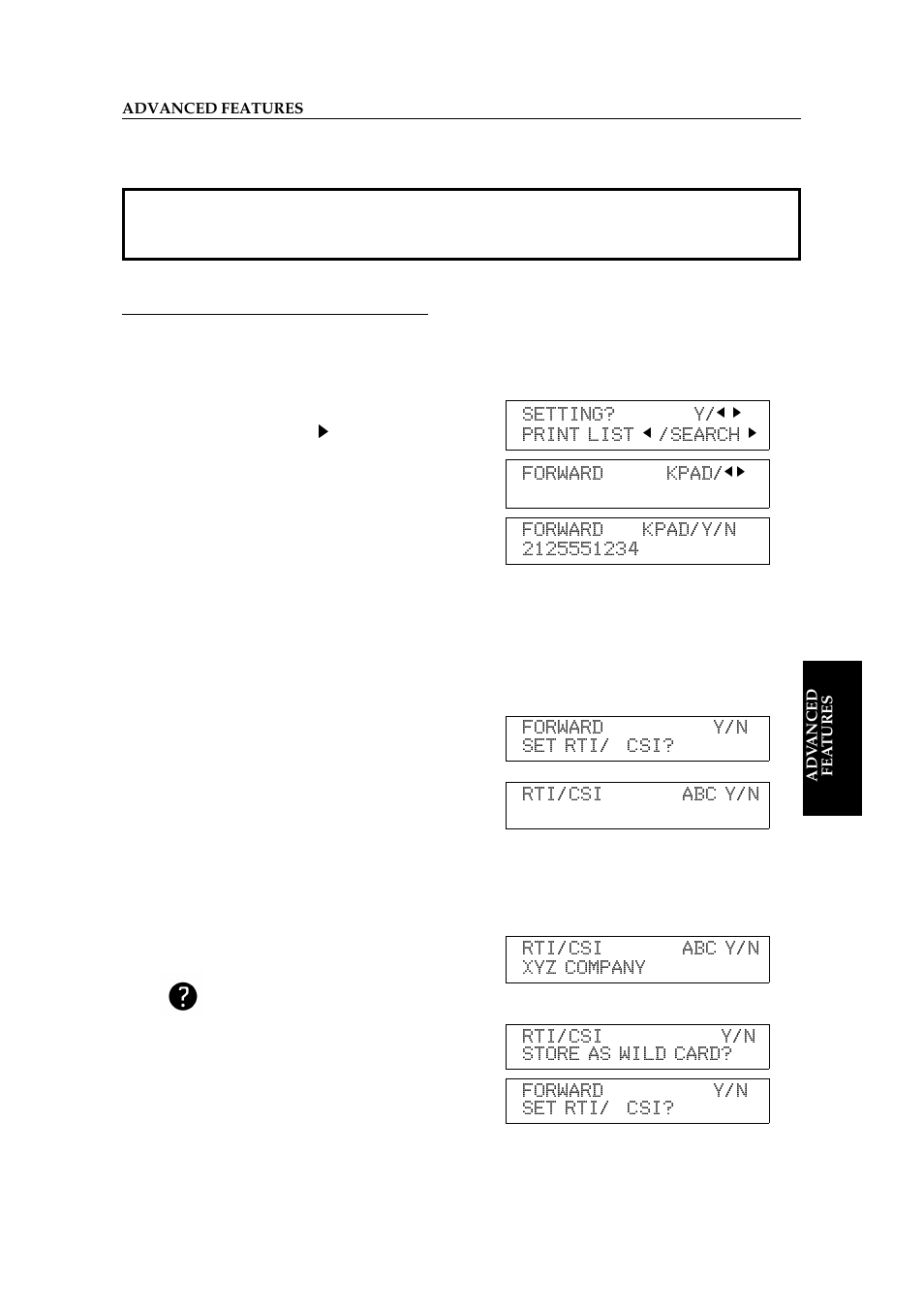 Programming the forwarding feature | Ricoh 2400L User Manual | Page 539 / 926