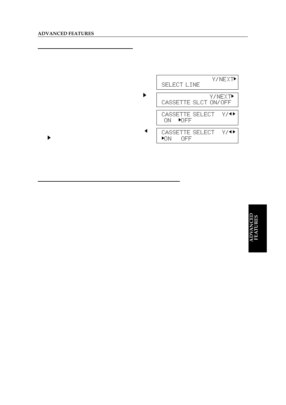 Switching cassette selection on or off | Ricoh 2400L User Manual | Page 545 / 926