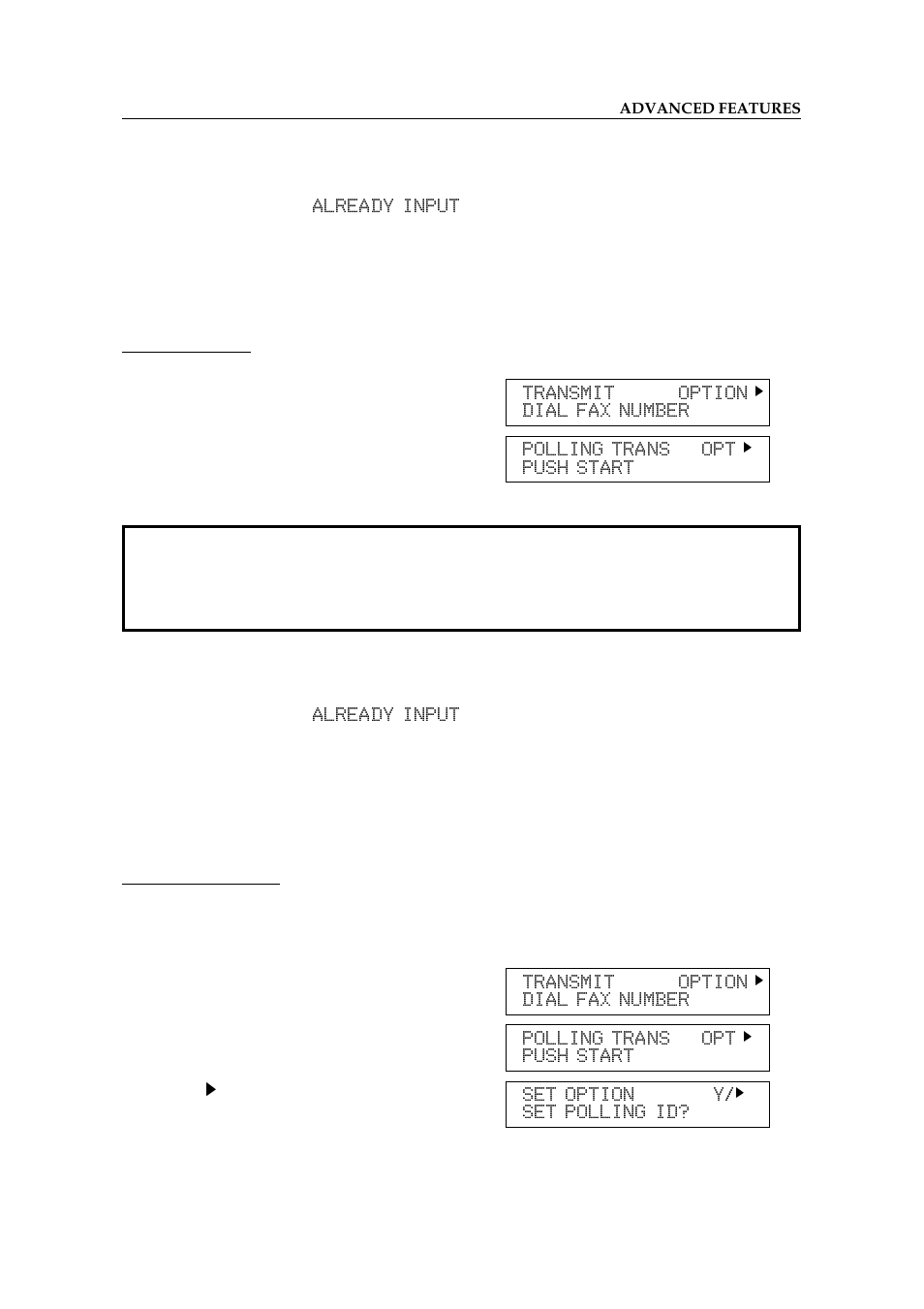 Secured polling, St ored id over ride | Ricoh 2400L User Manual | Page 562 / 926