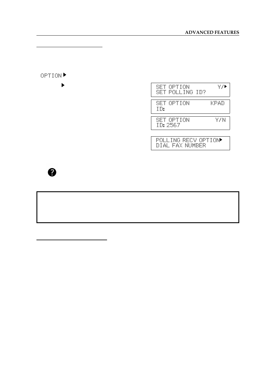 Stored id override option, Continuous polling reception | Ricoh 2400L User Manual | Page 566 / 926