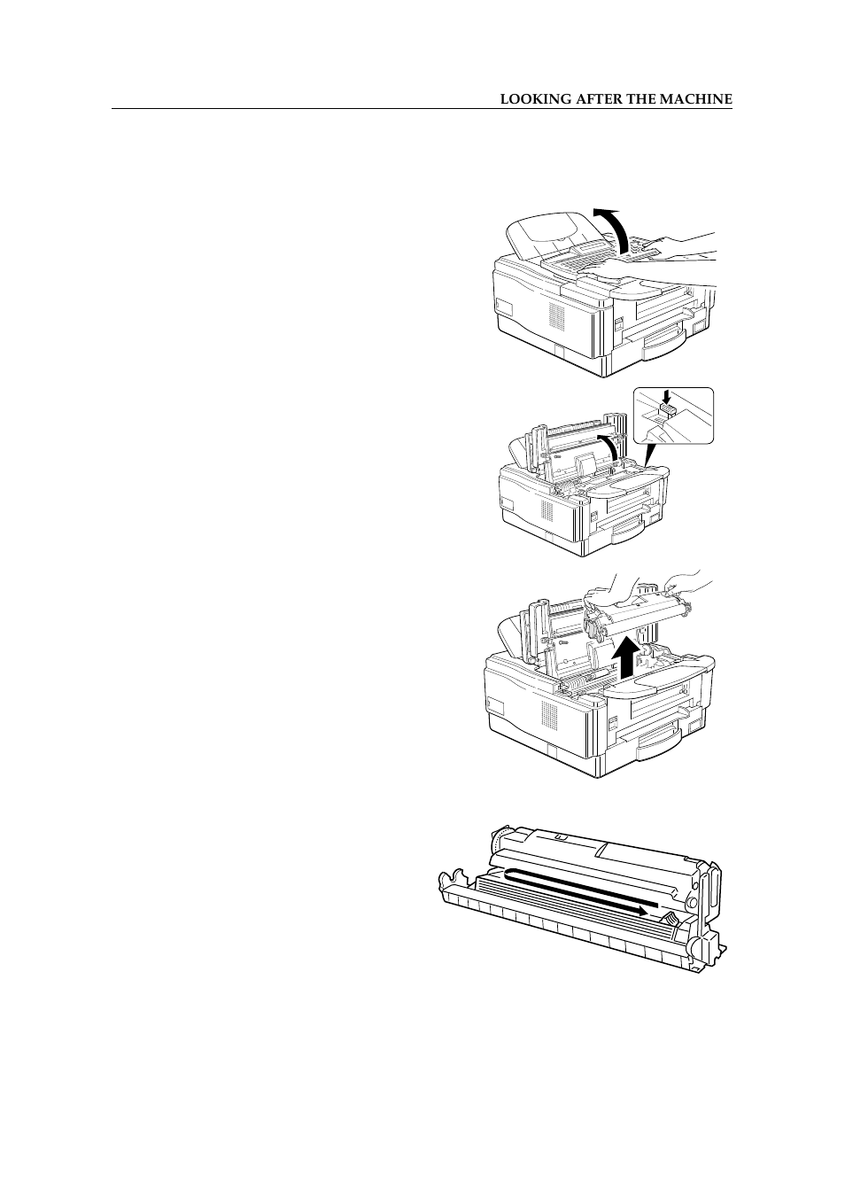 Cleaning the corona wire | Ricoh 2400L User Manual | Page 600 / 926