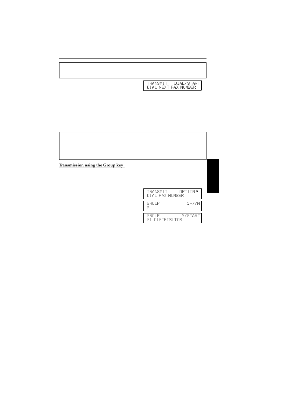 Transmission using the group key | Ricoh 2400L User Manual | Page 714 / 926