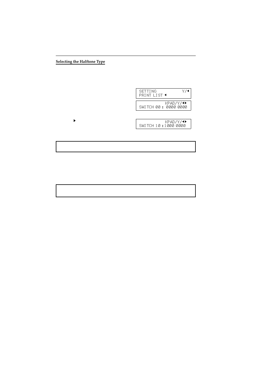 Selecting the halftone type | Ricoh 2400L User Manual | Page 719 / 926