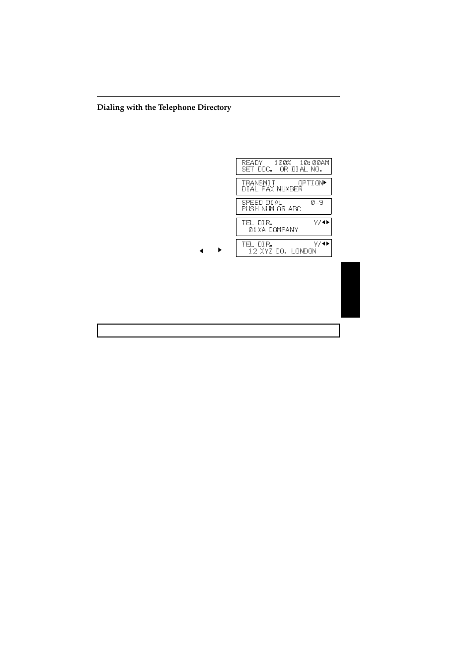 Dialing with the telephone directory | Ricoh 2400L User Manual | Page 722 / 926