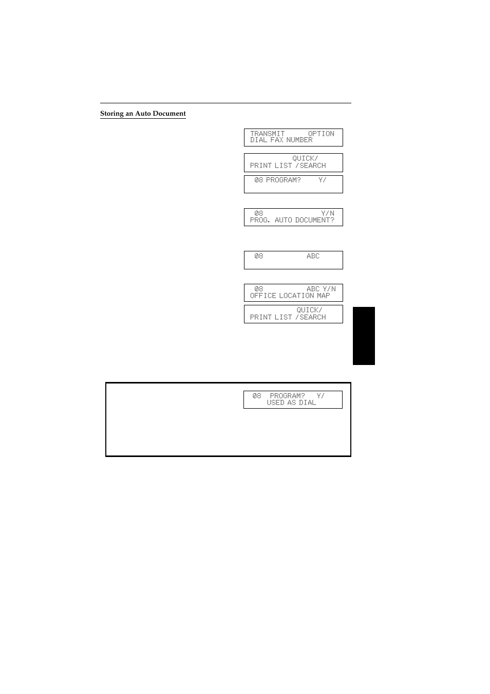 Storing an auto document | Ricoh 2400L User Manual | Page 754 / 926