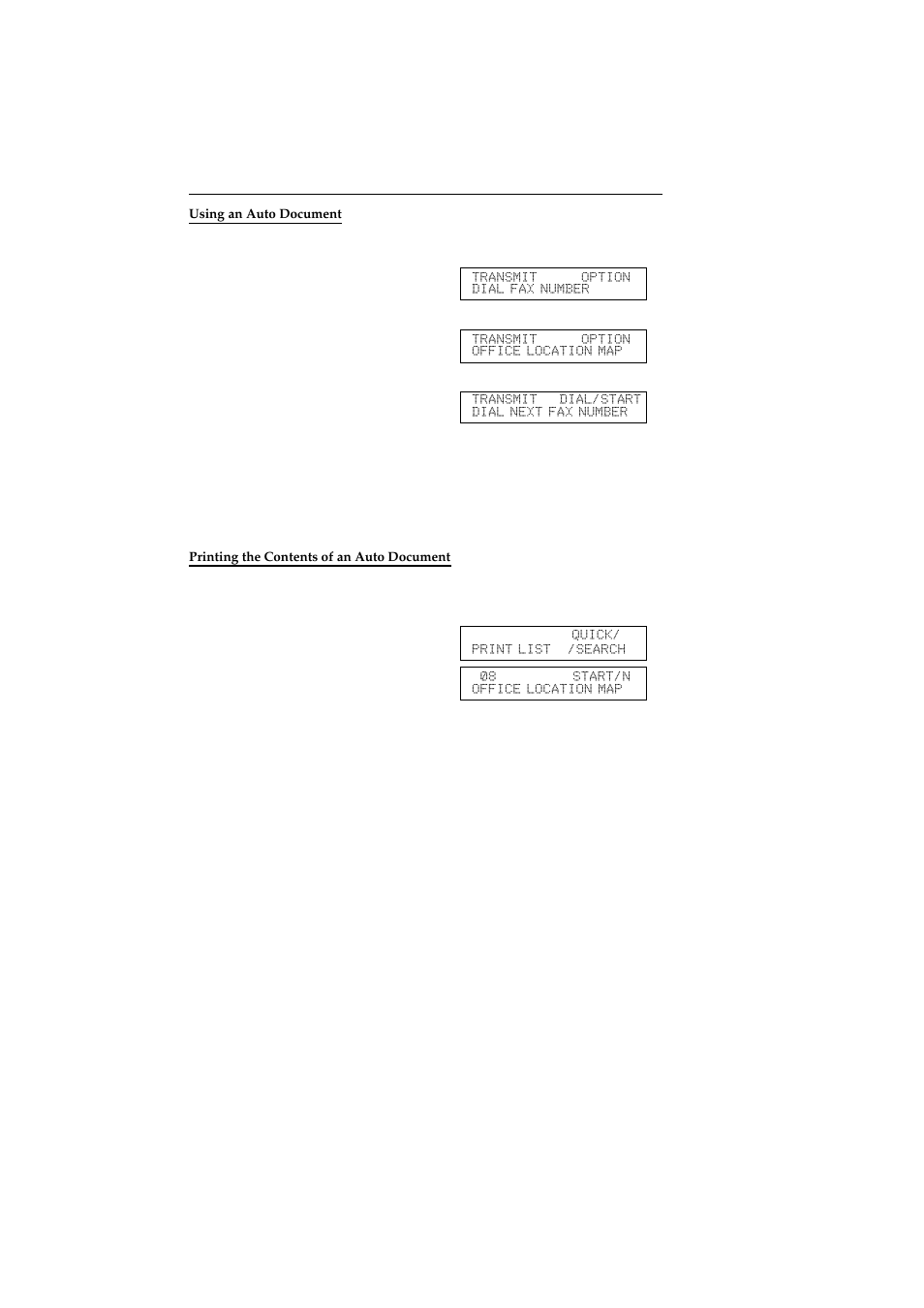 Using an auto document, Printing the contents of an auto document | Ricoh 2400L User Manual | Page 755 / 926