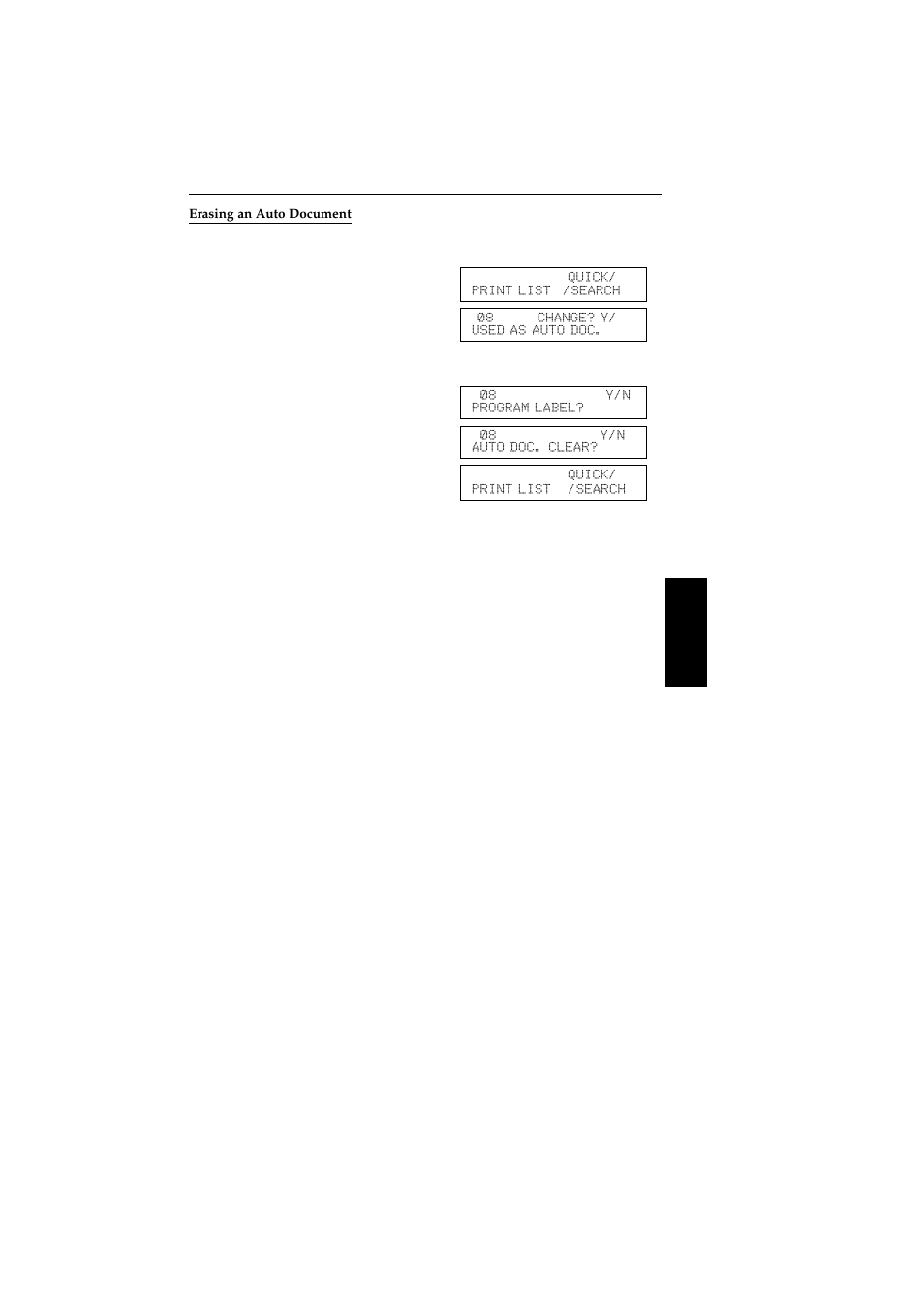 Erasing an auto document | Ricoh 2400L User Manual | Page 756 / 926