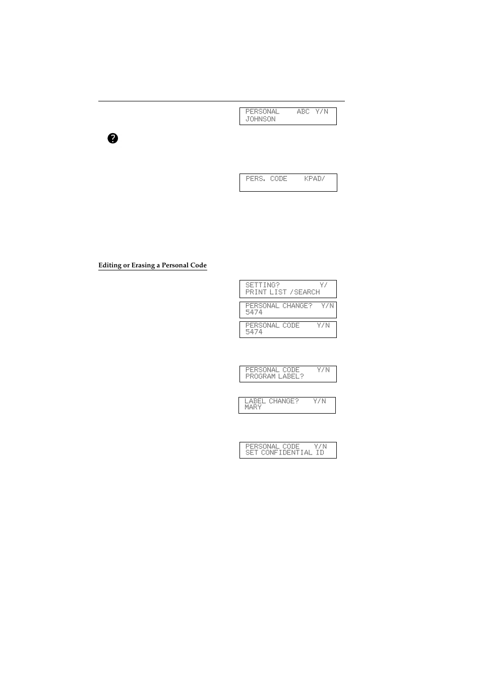 Editing or erasing a personal code | Ricoh 2400L User Manual | Page 759 / 926