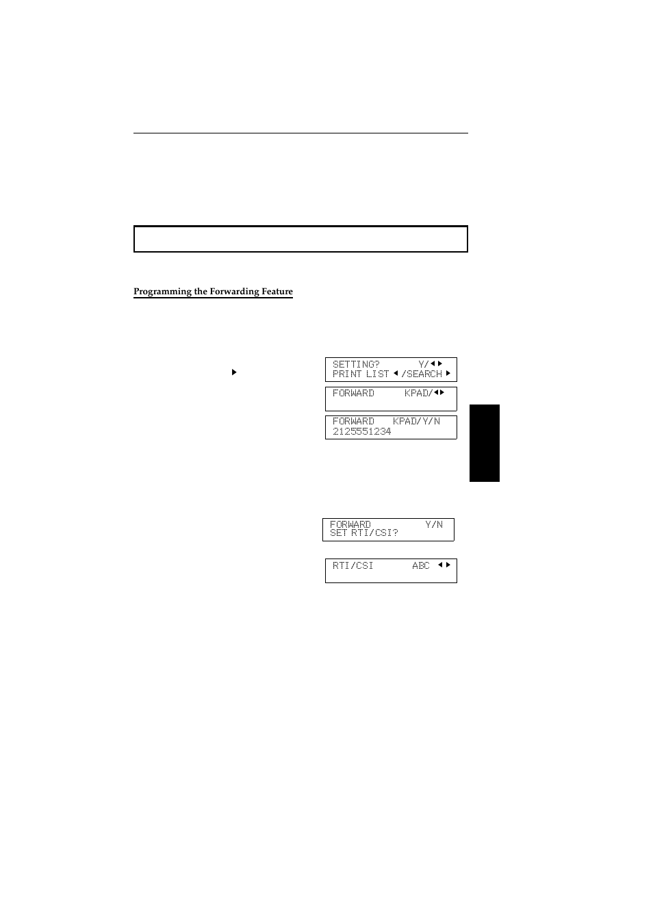 Programming the forwarding feature | Ricoh 2400L User Manual | Page 784 / 926