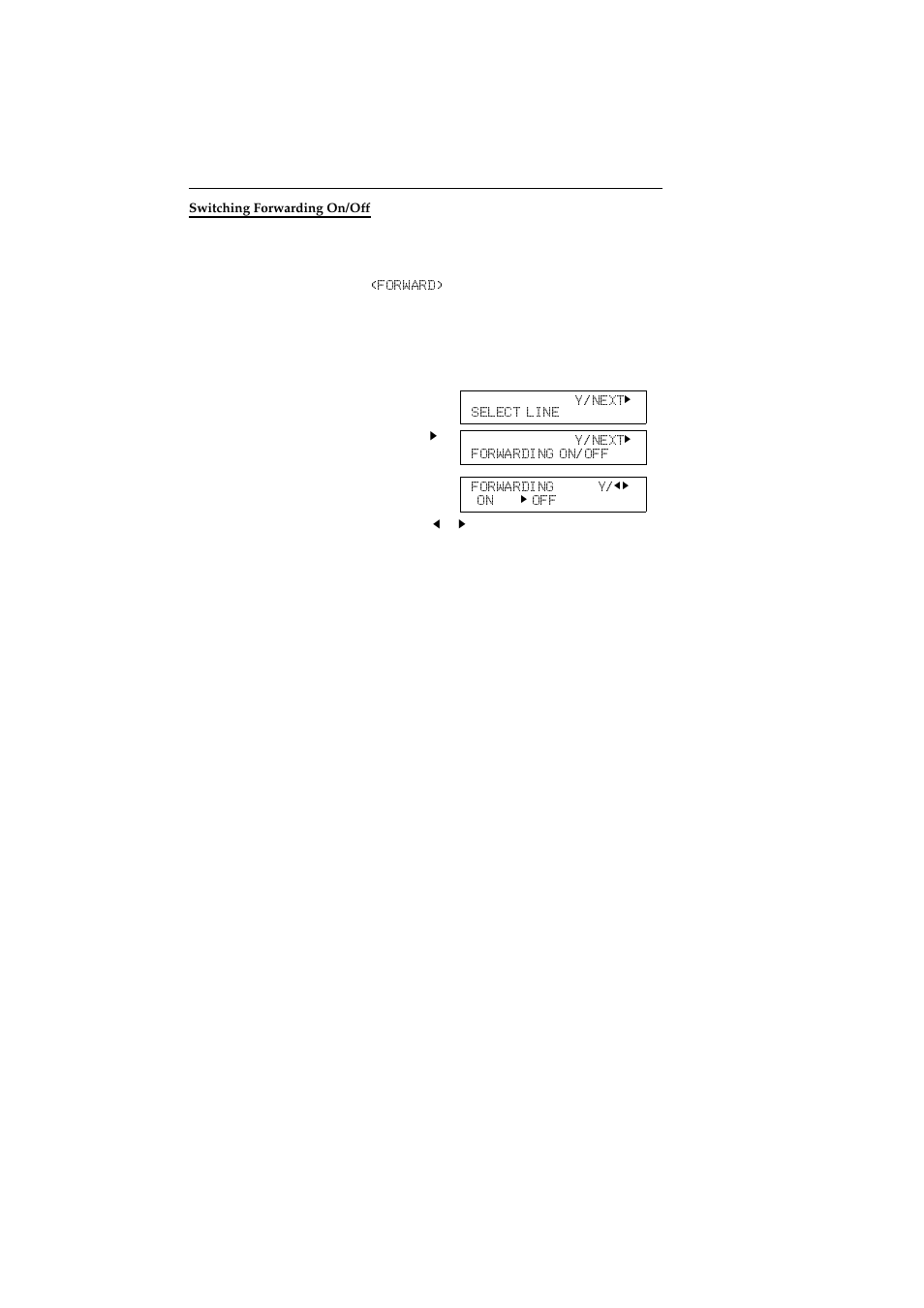 Switching forwarding on/off | Ricoh 2400L User Manual | Page 787 / 926