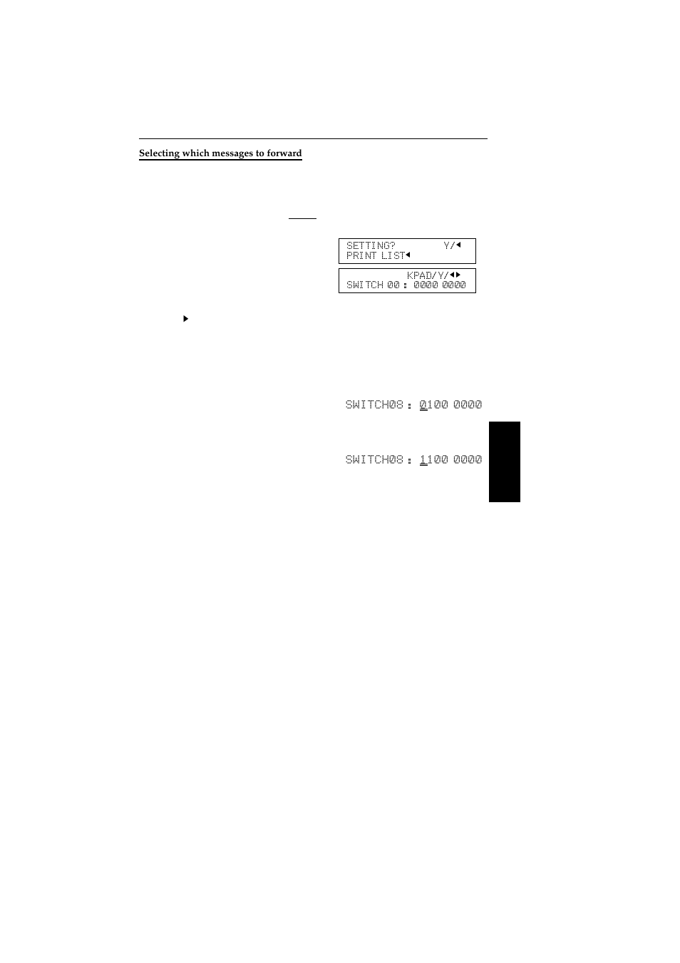 Selecting which messages to forward | Ricoh 2400L User Manual | Page 788 / 926