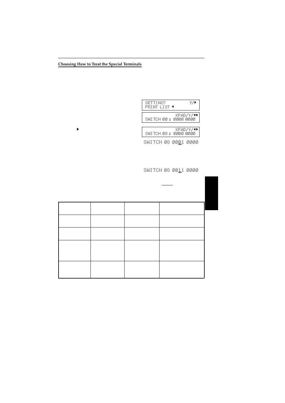 Choosing how to treat the special terminals | Ricoh 2400L User Manual | Page 792 / 926