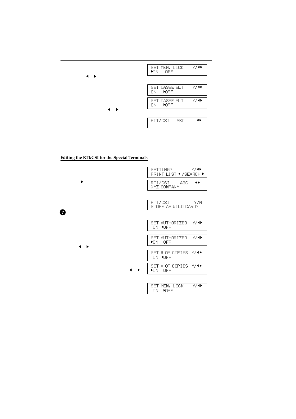 Editing the rti/csi for the special terminals | Ricoh 2400L User Manual | Page 805 / 926