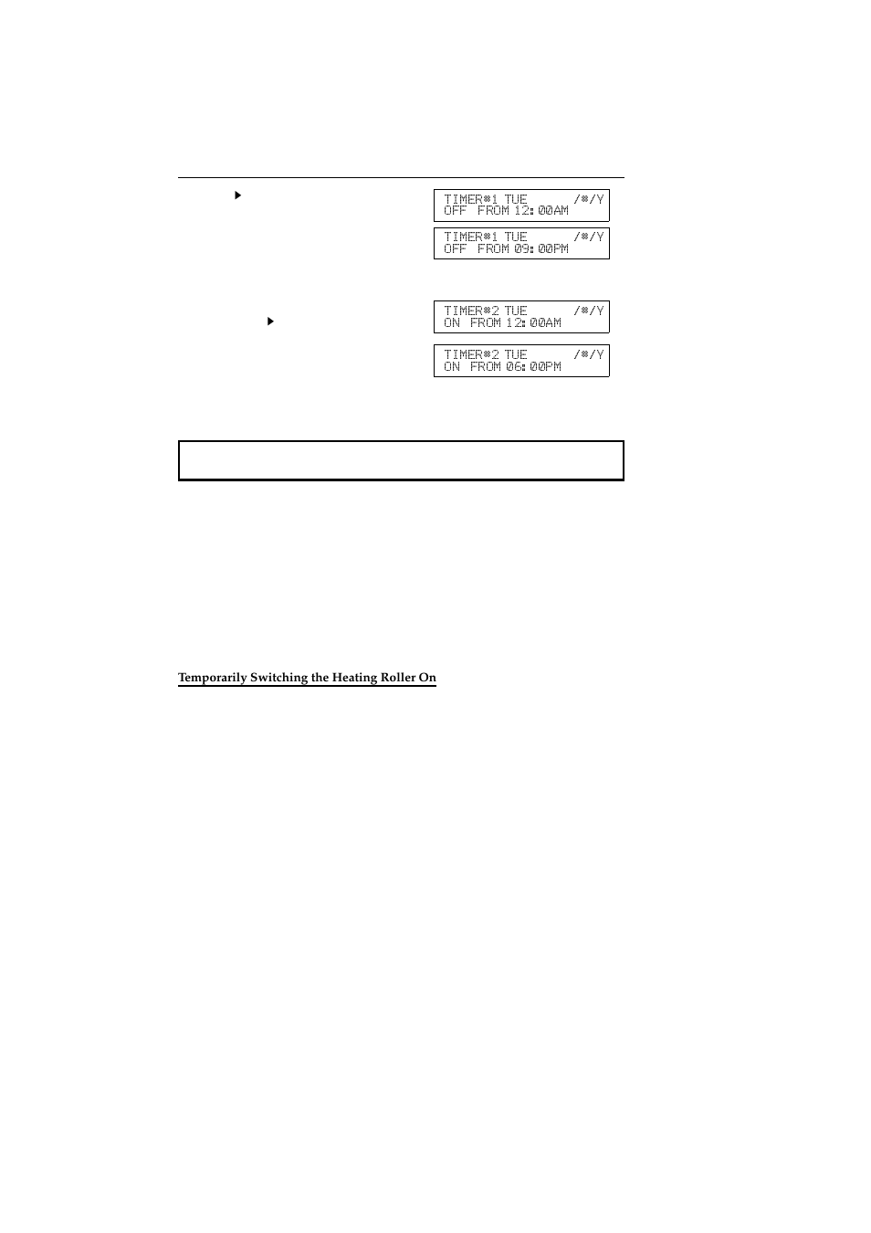 Temporarily switching the heating roller on | Ricoh 2400L User Manual | Page 821 / 926