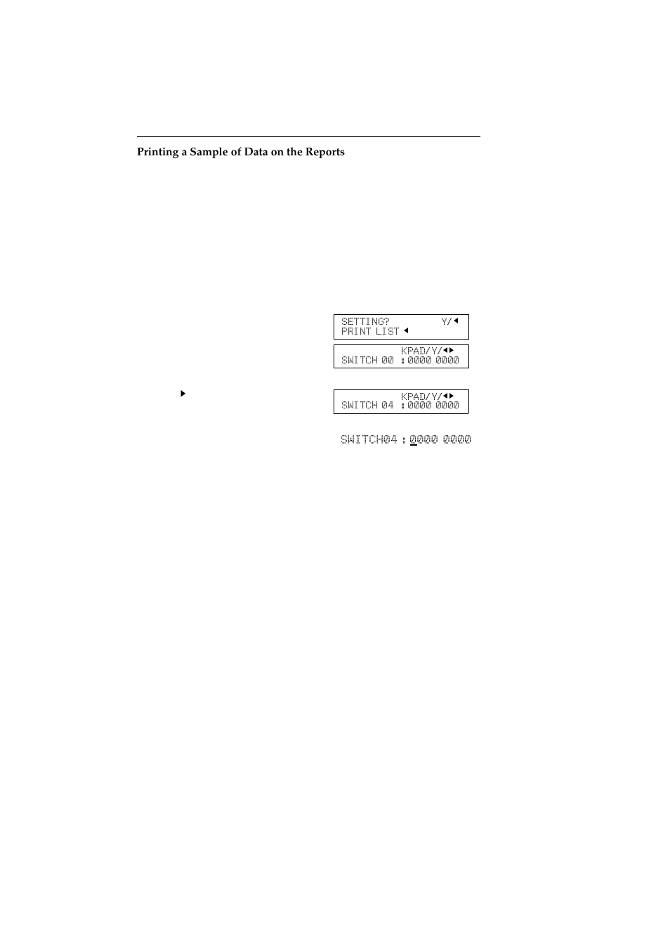 Printing a sample of data on the reports | Ricoh 2400L User Manual | Page 831 / 926