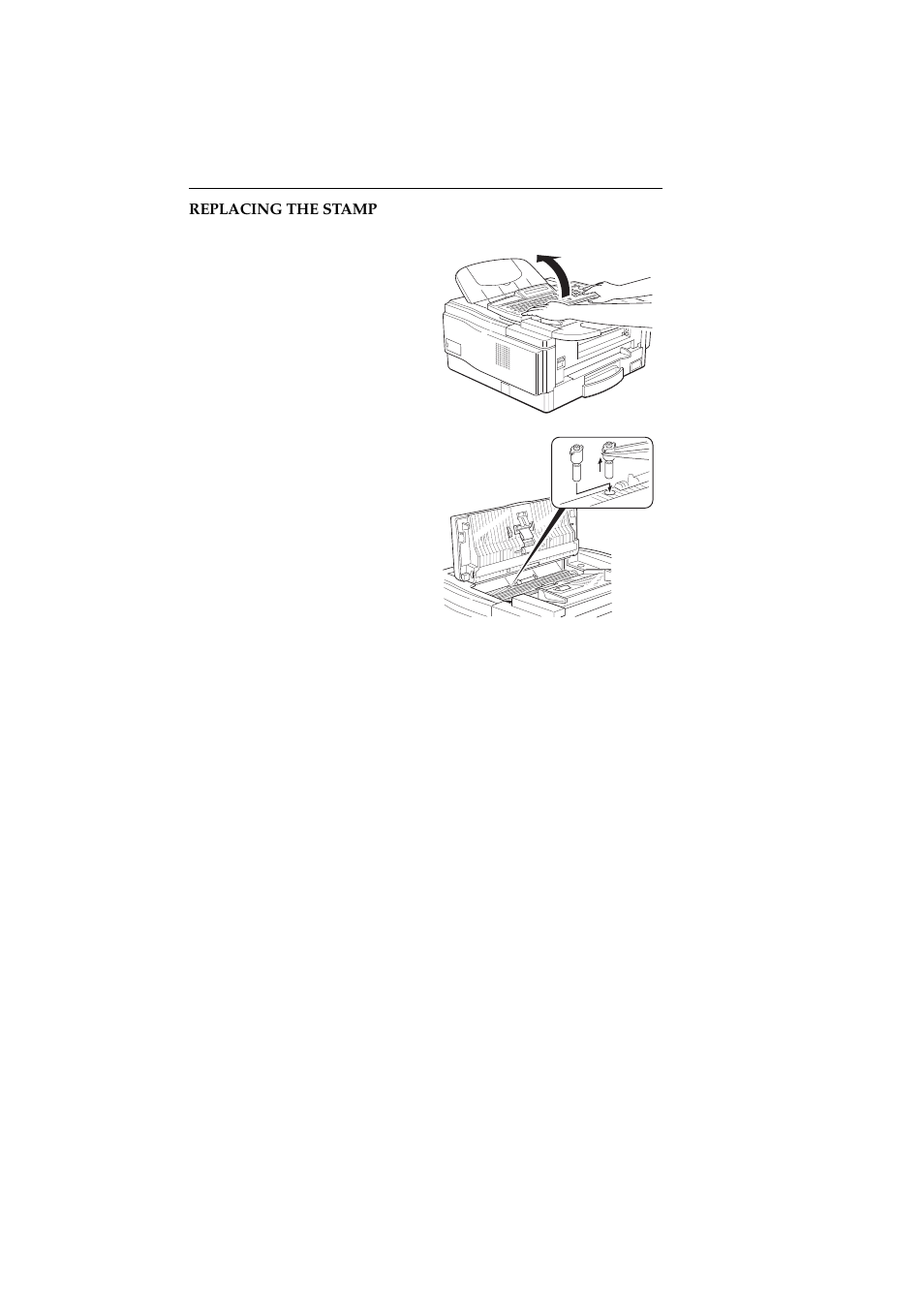 Replacing the stamp | Ricoh 2400L User Manual | Page 841 / 926