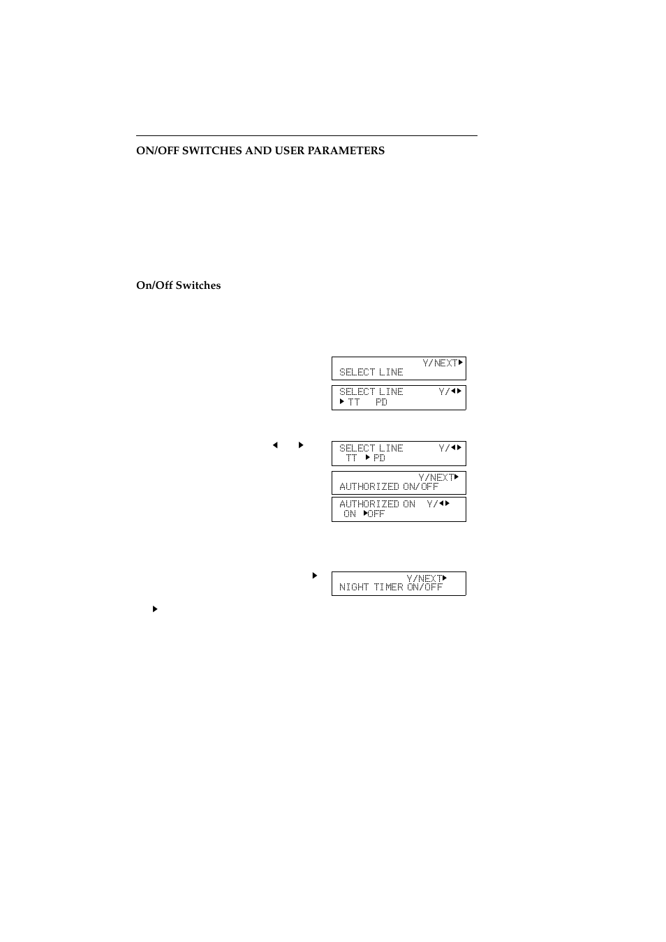 On/off switches and user parameters, On/off switches | Ricoh 2400L User Manual | Page 875 / 926