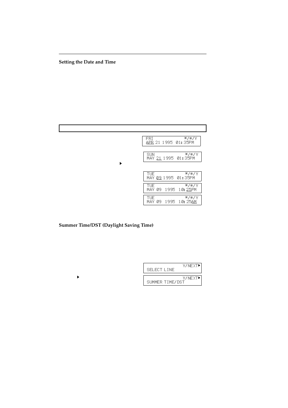 Setting the date and time, Summer time/dst (daylight saving time) | Ricoh 2400L User Manual | Page 895 / 926