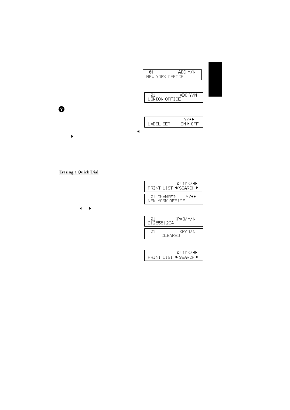 Erasing a quick dial | Ricoh 2400L User Manual | Page 904 / 926