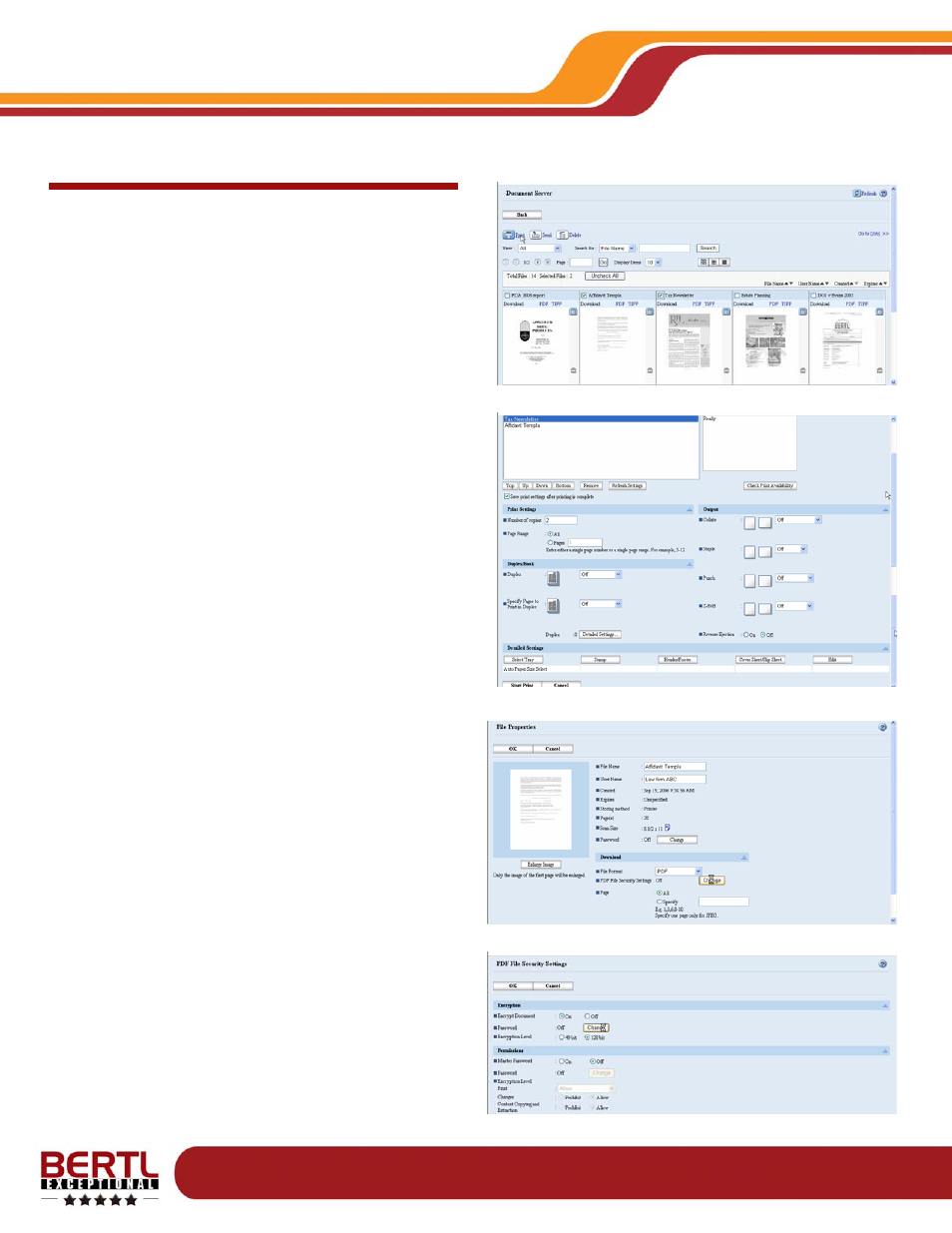 Document server from web browser, Print on demand, Ricoh aficio mp1350 | Ricoh MP1350 User Manual | Page 28 / 49